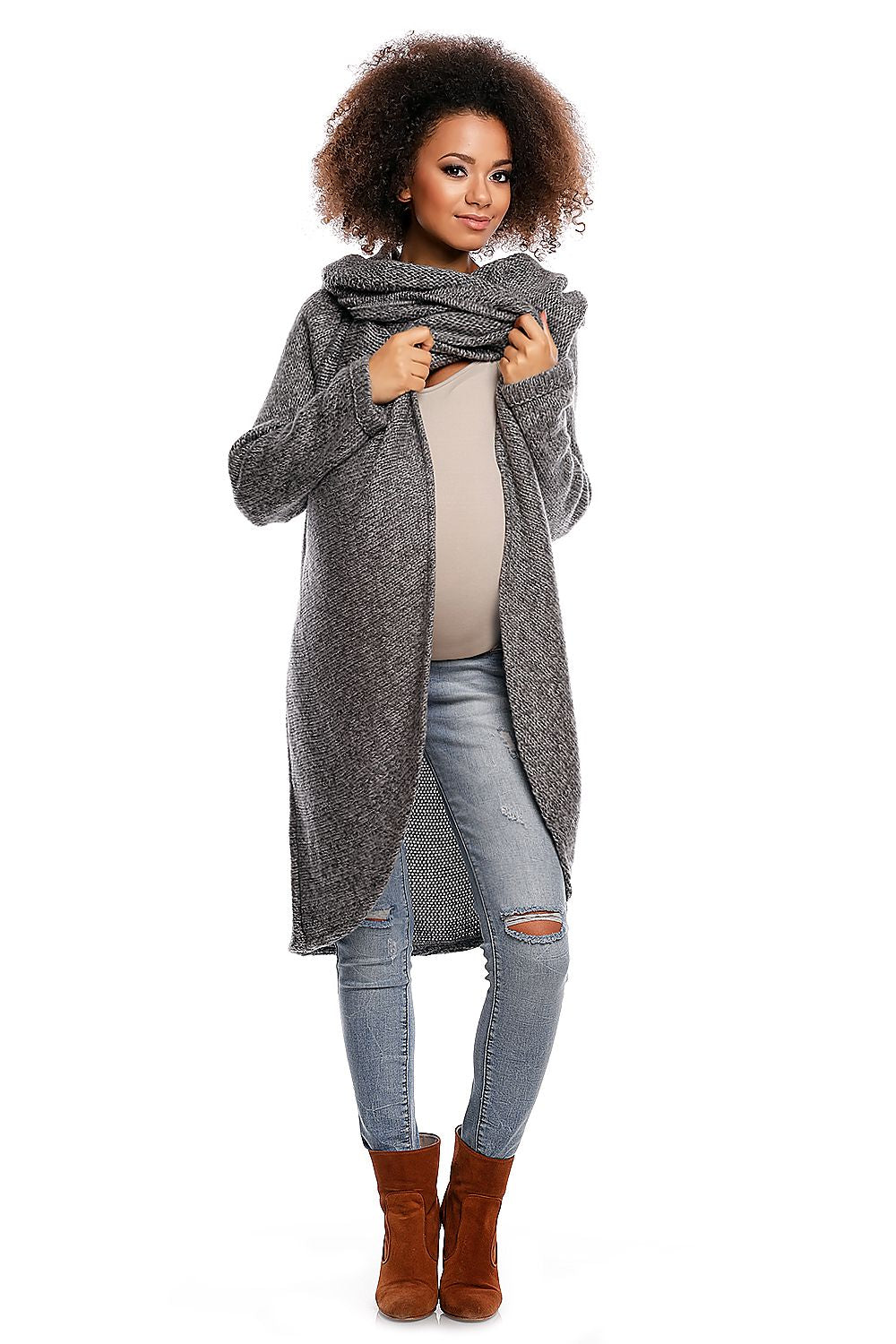  Pregnancy sweater model 84290 PeeKaBoo 