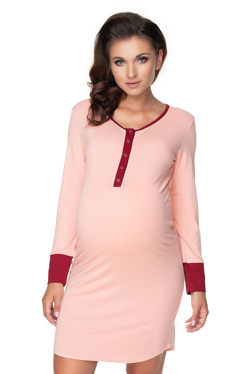  maternity nightgown model 141889 PeeKaBoo 