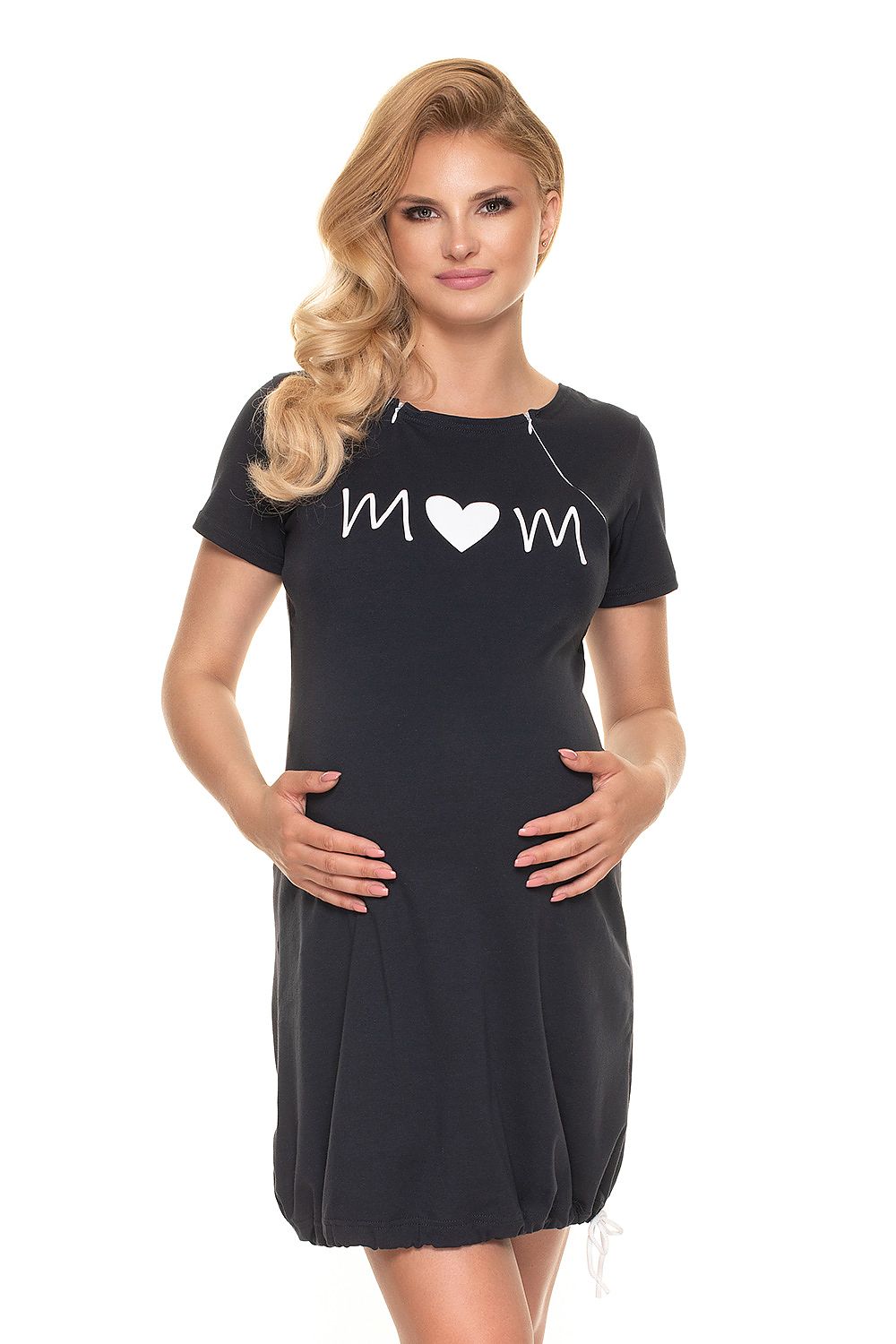  maternity nightgown model 157727 PeeKaBoo 